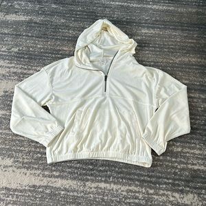 Cozie Cropped Hoodie by Pink Rose Size Large